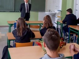 Rok szkolny 2021-2022 - 22. Spotkanie z Burmistrzem